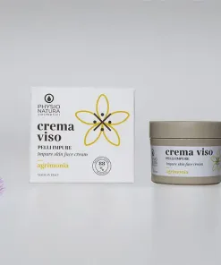Cremă naturală de față pentru ten impur