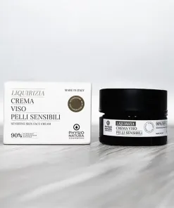Cremă naturală de față pentru piele sensibila
