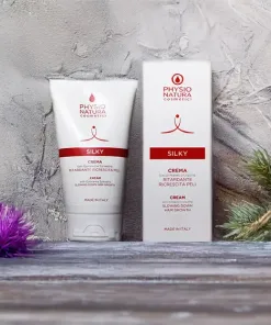 Cremă naturală de reducere a cresteri părului SILKY